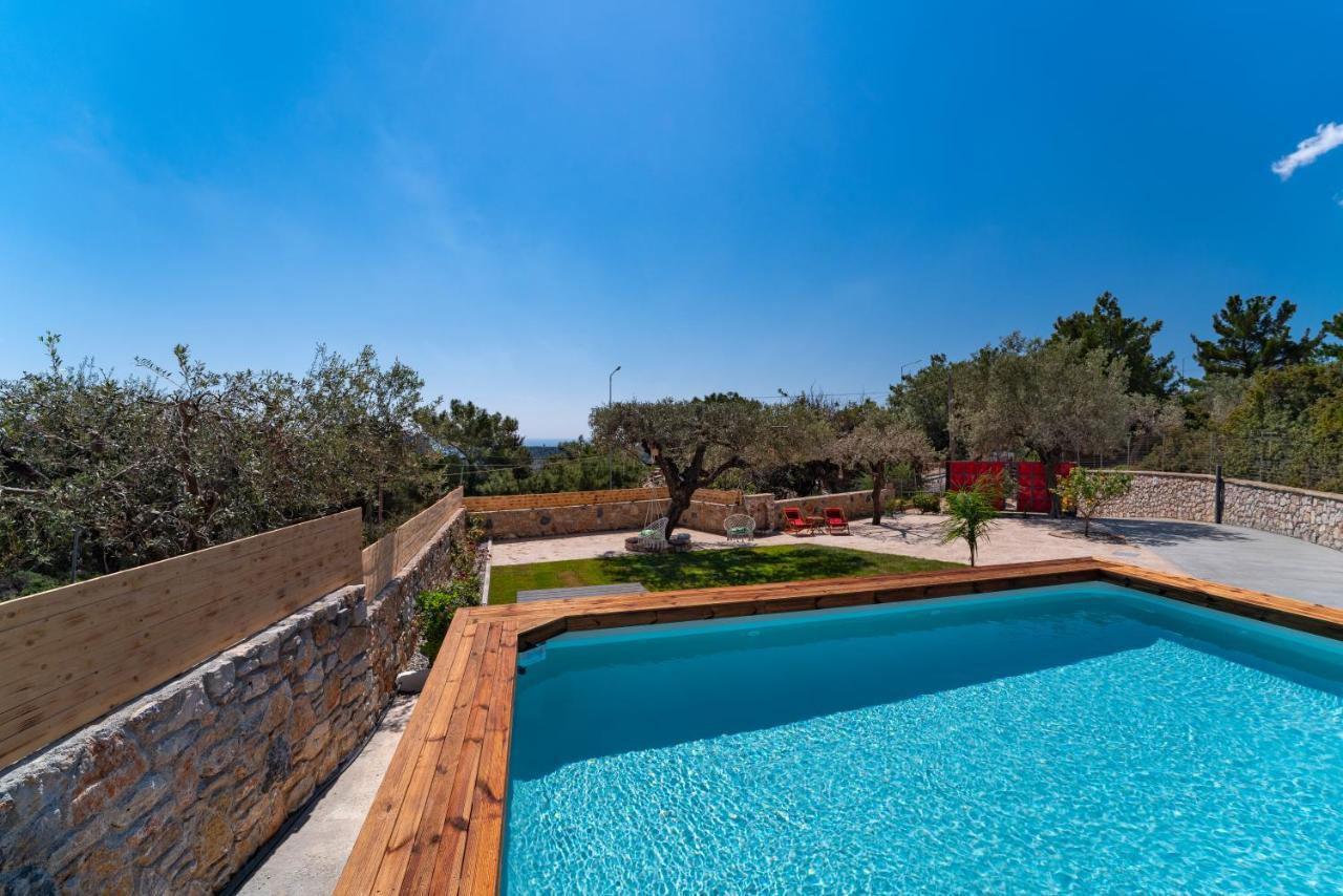 Sea Rock Villa Rodos Archangelos  Exterior foto