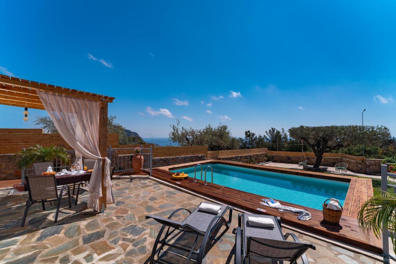 Sea Rock Villa Rodos Archangelos  Exterior foto